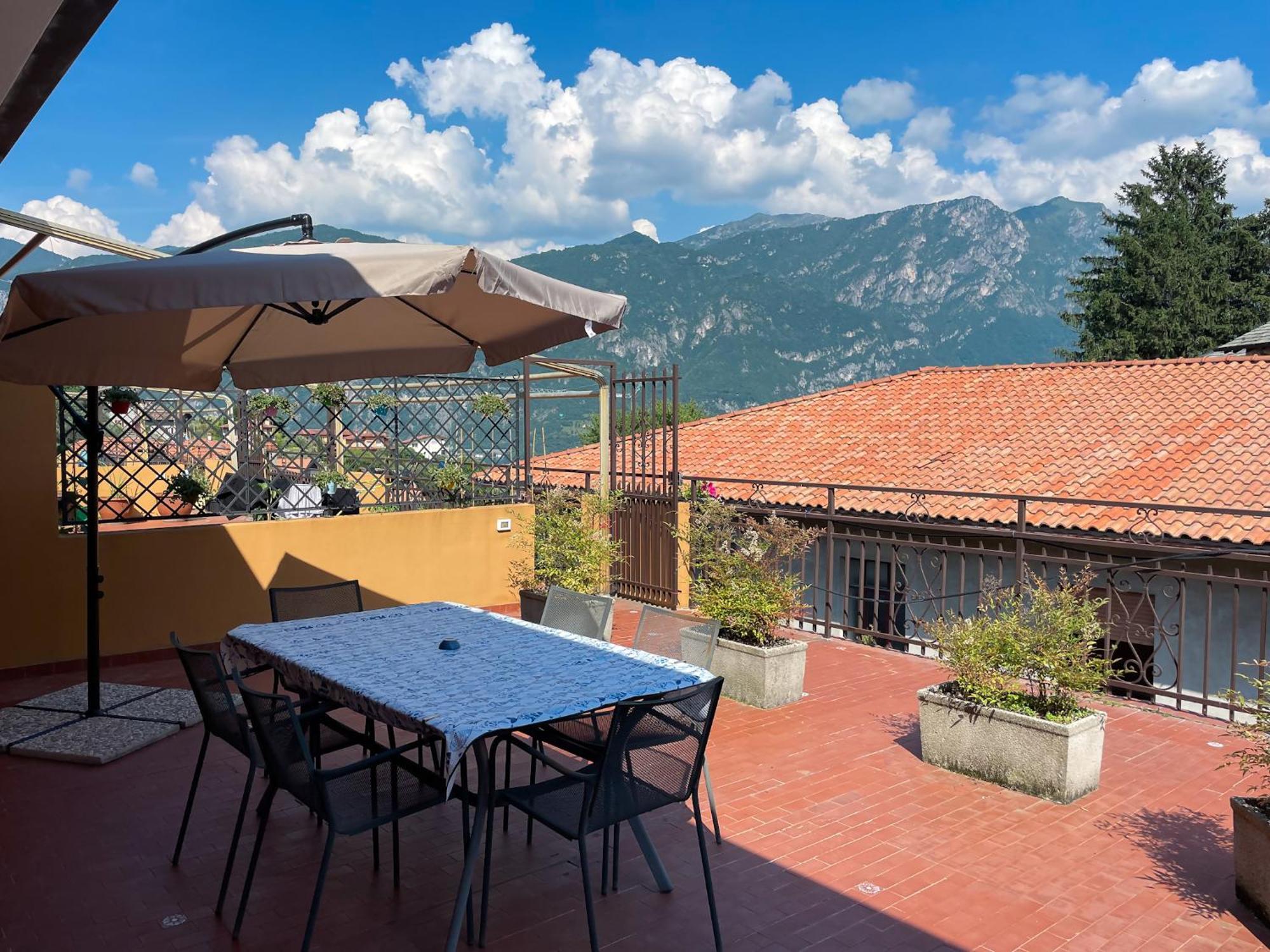 Terrazza San Martino Apartment เบลลาโจ ภายนอก รูปภาพ